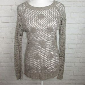 Wallace Madewell XS Taupe Knit Sweater